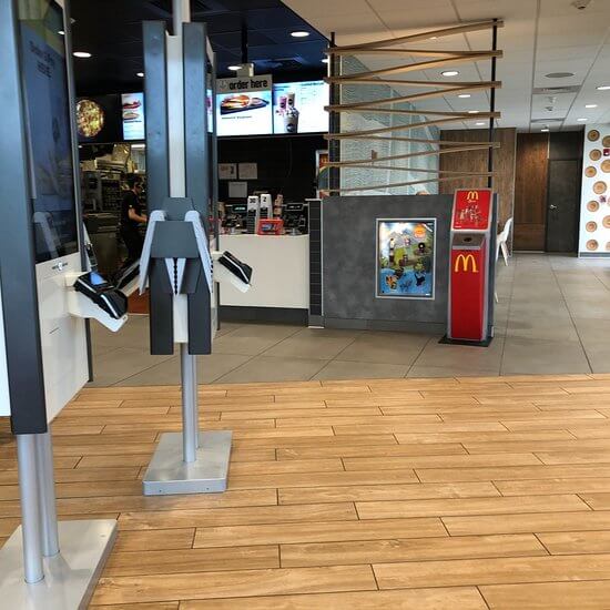 bornes mc donalds